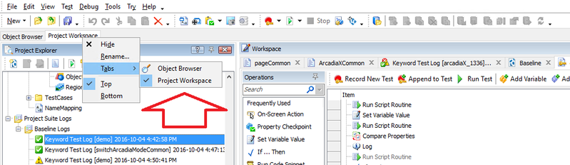 New project log tab.png