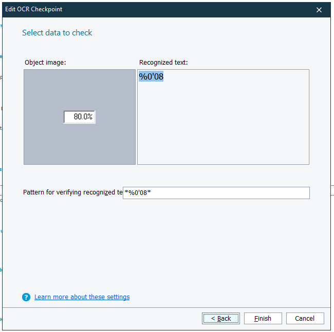 OCR Checkpoint incorrect recognized text | SmartBear Community